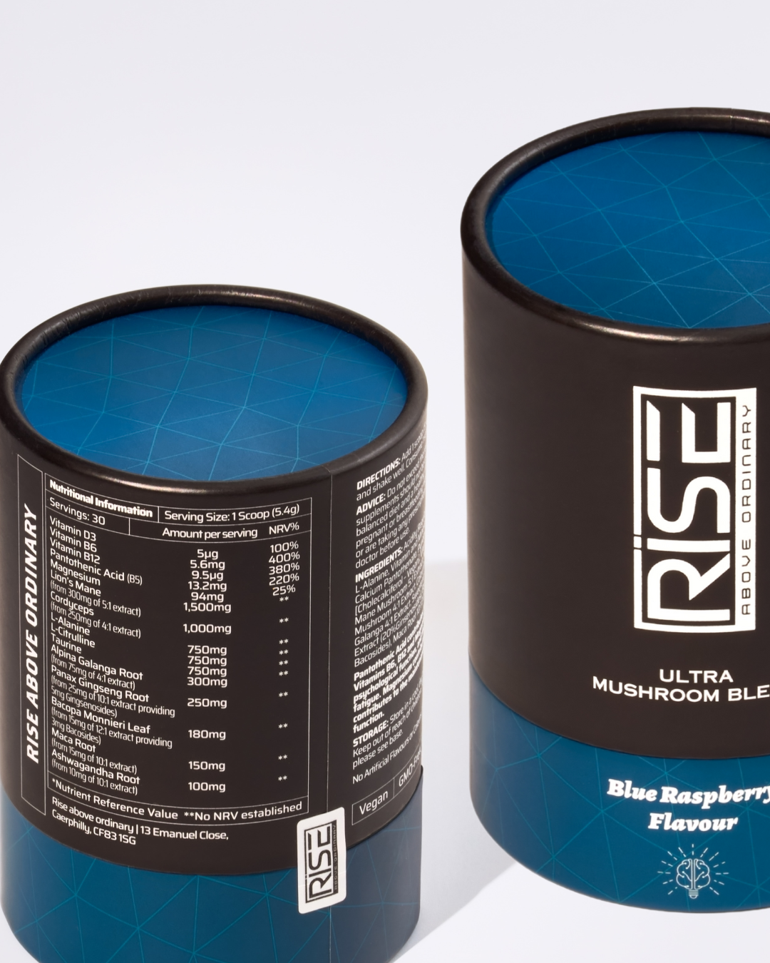 ULTRA MUSHROOM BLEND BLUE RASPBERRY FLAVOUR